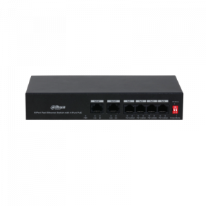 Dahua 6 Port Fast Ethernet Switch with 4-Port PoE